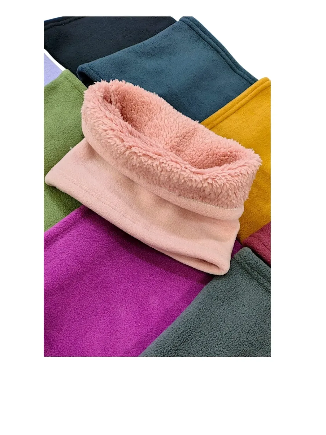 Cuello de Polar con Piel
